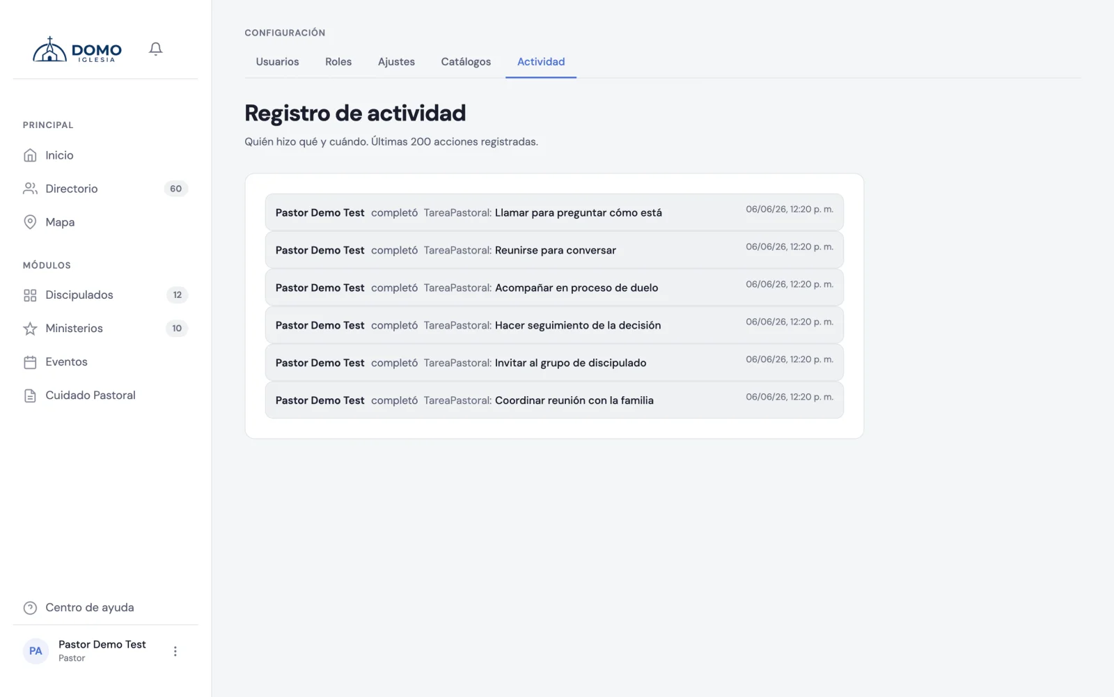 El registro de actividad: qui&eacute;n hizo qu&eacute; y cu&aacute;ndo